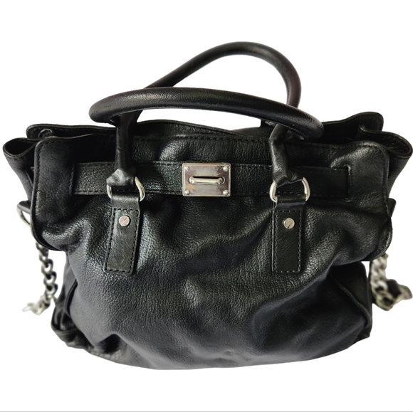 Michael Kors women's black crossbody  leather bag  size OS - Picture 1 of 13